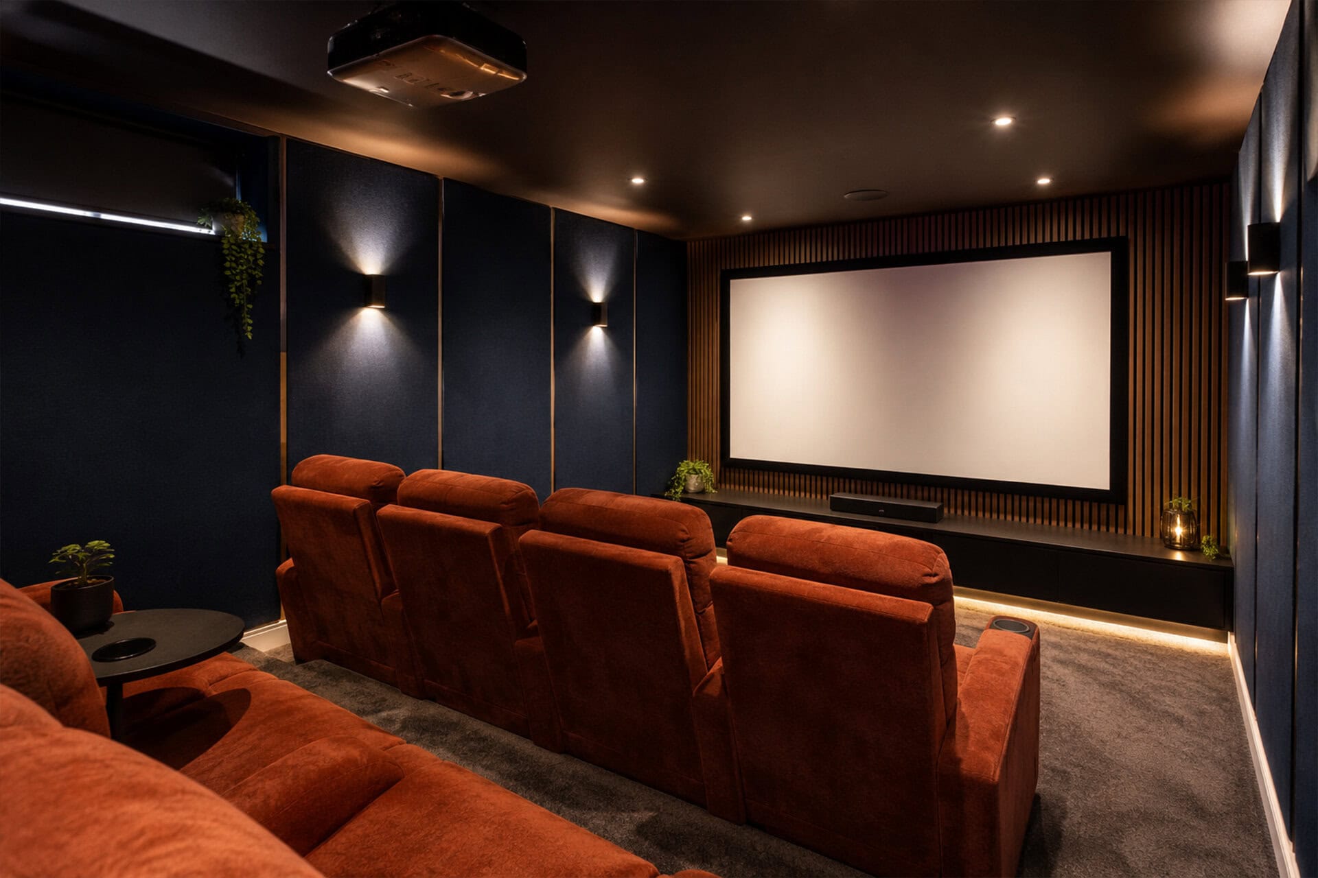 garage conversion bromsgrove cinema room